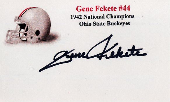 Gene Fekete - Ohio State Buckeyes