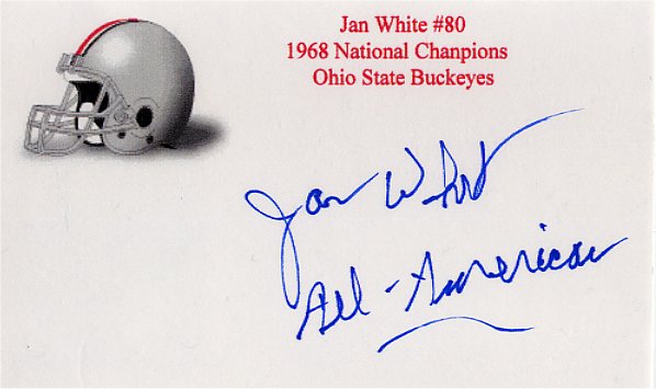 Jan White - Ohio State Buckeyes