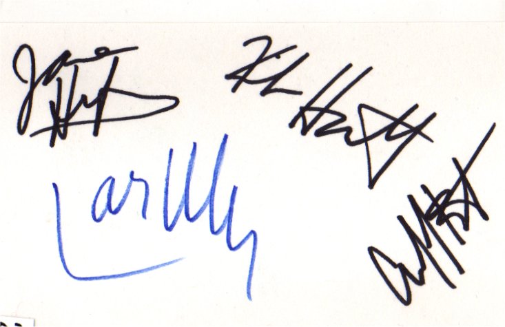 Band Metallica - Musician