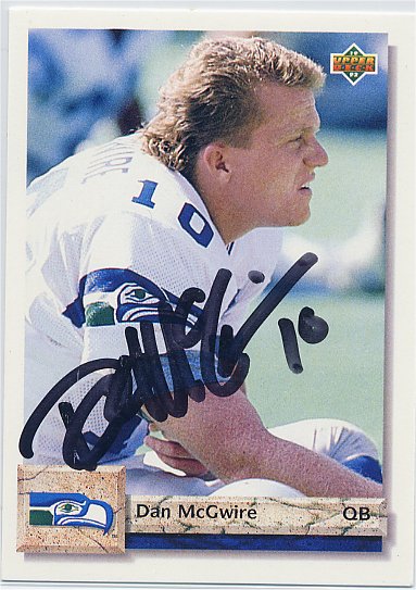 Dan McGwire - Seattle Seahawks