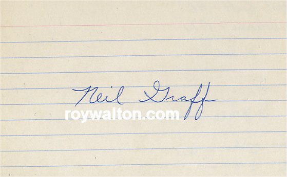 Neil Graff - New England Patriots