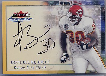 Donnell Bennett - Kansas City Chiefs