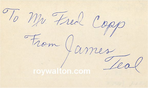 Jim Teal  - Detroit Lions