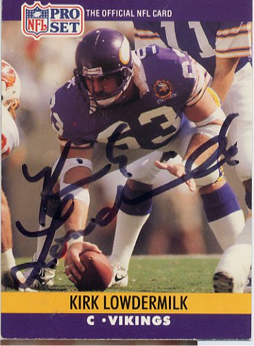 Kirk Lowdermilk - Minnesota Vikings