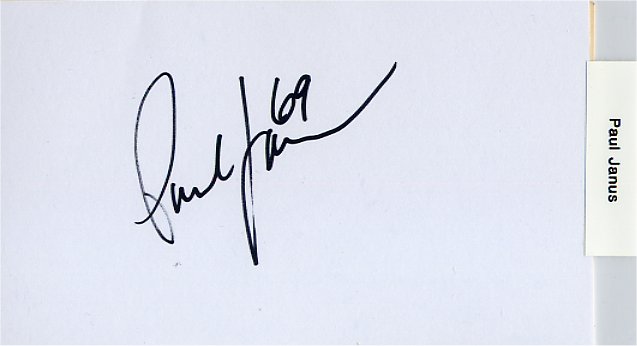 Paul Janus - Detroit Lions