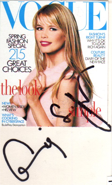 Claudia Schiffer - Actress