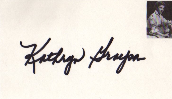 Kathryn Grayson - Actress