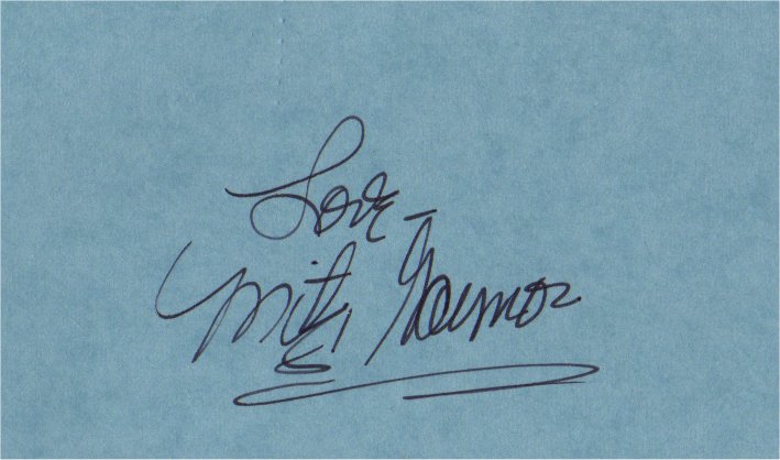 Mitzi Gaynor - Actress