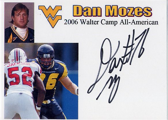Dan Mozes C - West Virginia Mountaineers