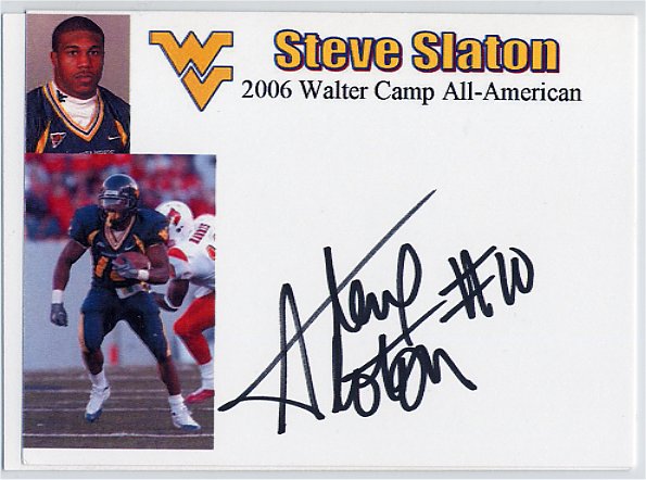 Steve Slaton - West Virginia Mountaineers
