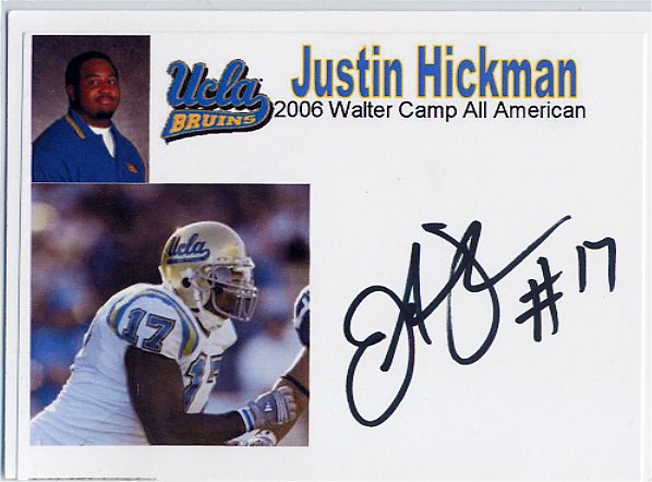 Justin Hickman DE - UCLA Bruins