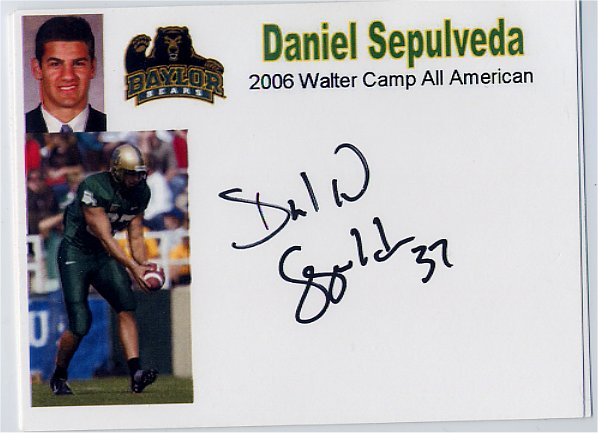 Daniel Sepulveda - Baylor Bears