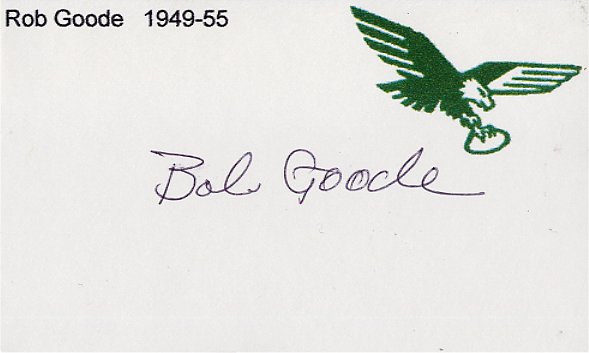 Bob Goode - Washington Redskins