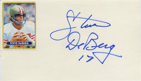 Steve DeBerg - San Francisco 49ers