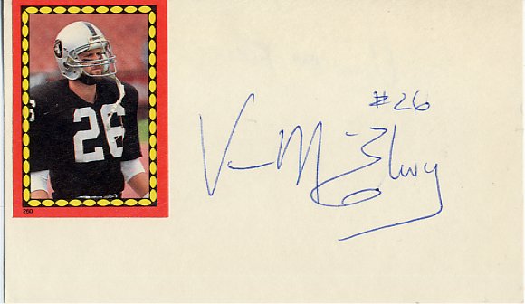 Vann McElroy - Oakland Raiders