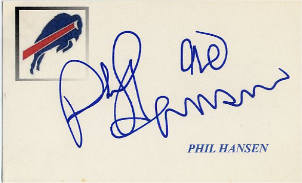 Phil Hansen - Buffalo Bills