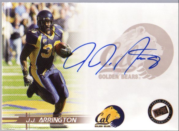 J.J. Arrington - California Golden Bears