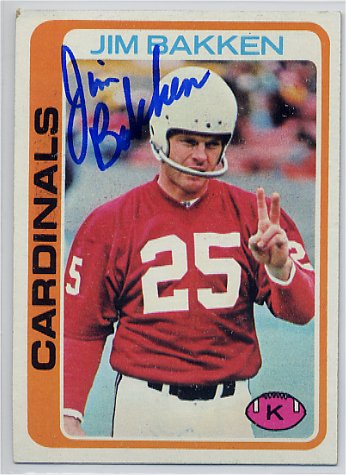Jim Bakken - St Louis Cardinals