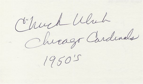 Chuck Ulrich - Philadelphia Eagles