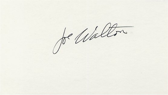 Joe Walton - Washington Redskins