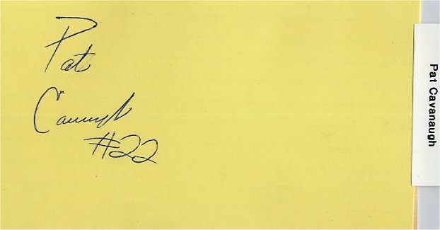 Pat Cavanaugh - Detroit Lions