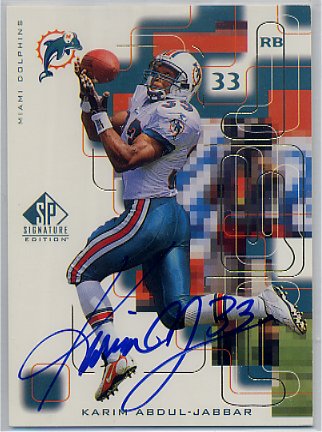 Karim Abdul~Jabar - Miami Dolphins