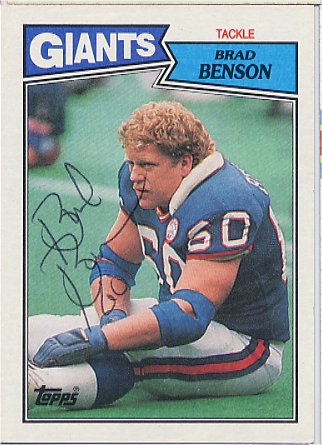 Brad Benson - New York Giants
