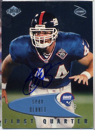 Sean Bennett - New York Giants