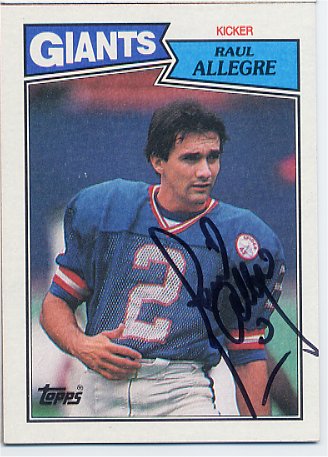 Raul Allegre - New York Giants
