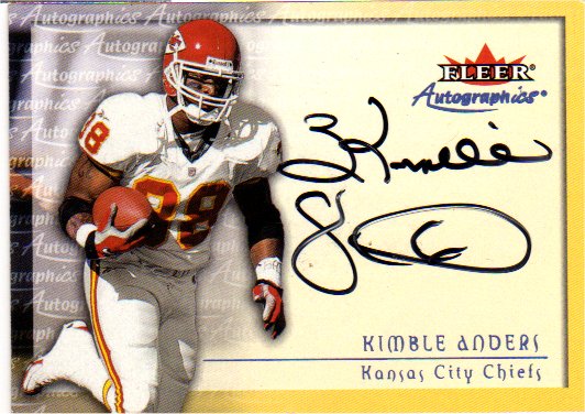 Kimble Anders - Kansas City Chiefs