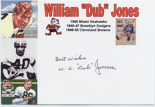 Dub Jones - Brooklyn Dodgers