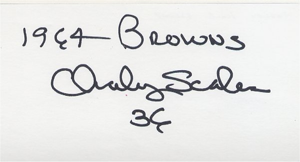 Charley Scales - Cleveland Browns