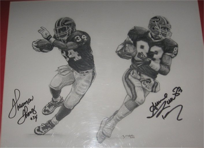 Andre Reed and Thurman Thomas 