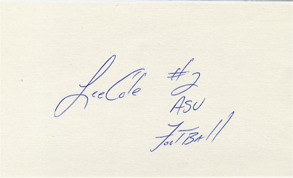 Lee Cole - Houston Oilers