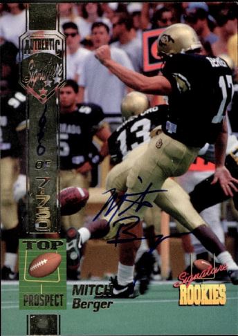 Mitch Berger - Colorado Buffaloes