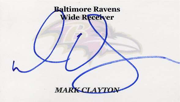 Mark Clayton - Baltimore Ravens