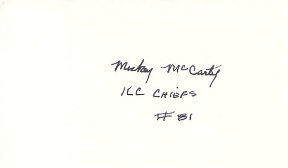 Mickey McCarthy - Kansas City Chiefs