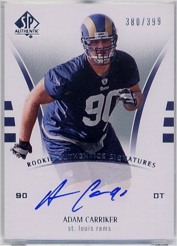 Adam Carriker - St Louis Rams