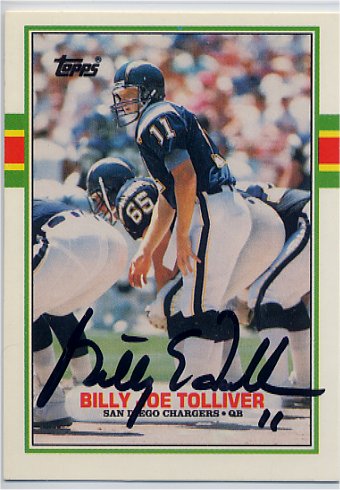 Billy~Joe Tolliver - San Diego Chargers