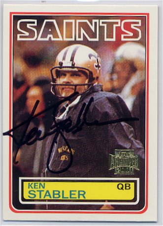 Ken Stabler - New Orleans Saints