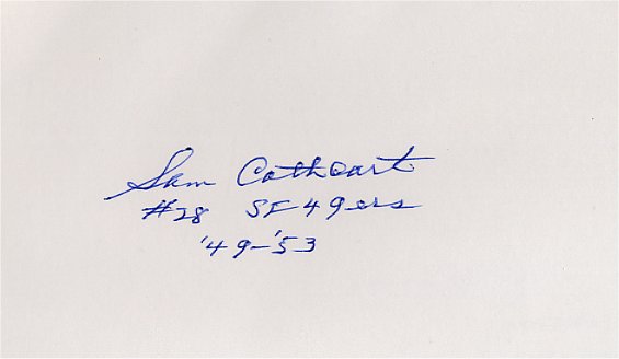 Sam Cathcart - San Francisco 49ers