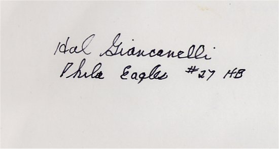 Hal Giancanelli - Philadelphia Eagles