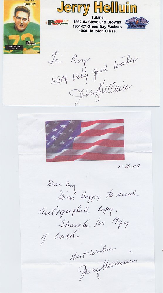 Jerry Helluin - Cleveland Browns