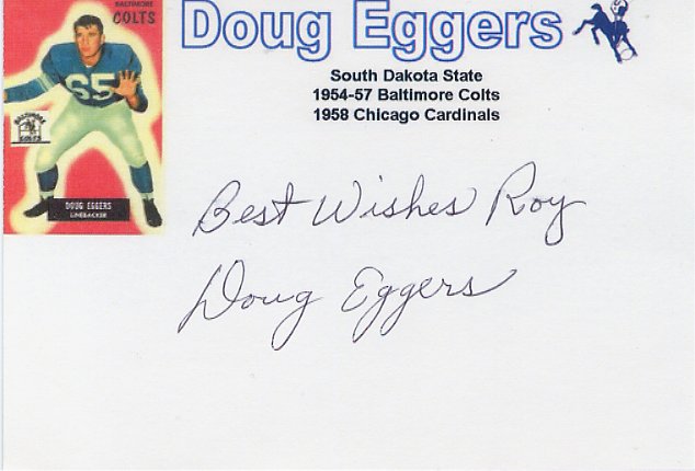 Doug Eggers - Baltimore Colts