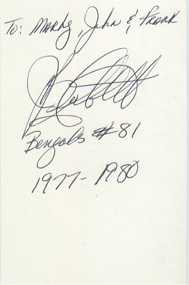 Jim Corbett - Cincinnati Bengals