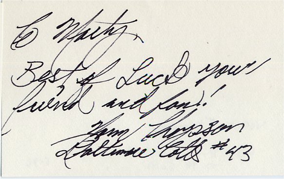 Norm Thompson - St Louis Cardinals