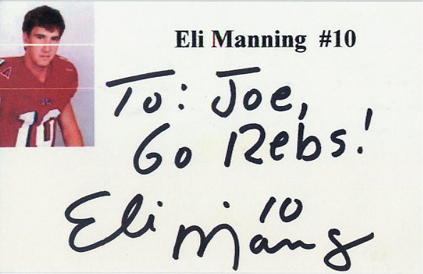 Eli Manning - New York Giants