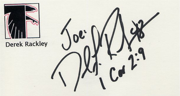 Derek Rackley - Atlanta Falcons