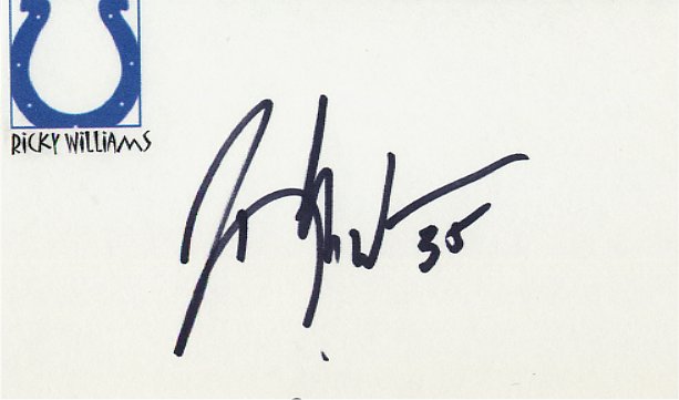 Ricky Williams - Indianapolis Colts