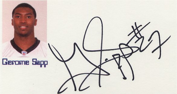 Gerome Sapp - Baltimore Ravens